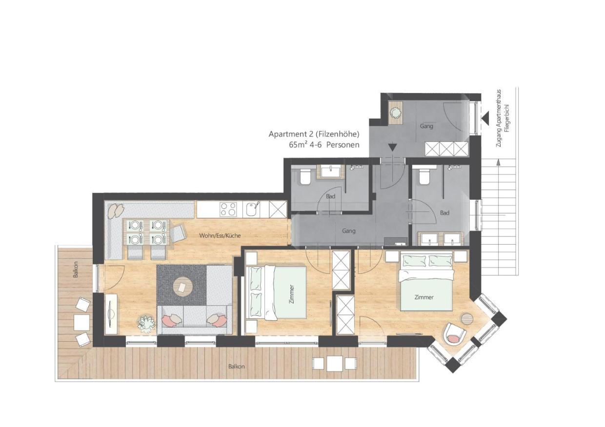 Apartments Fliegerbichl - Familie Voithofer Bramberg am Wildkogel Kültér fotó